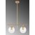 Rosenrd loftslampe 10760 - Guld