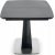 Stolpe spisebord 160-220 cm - Mrkegr/sort