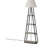 Pal gulvlampe - Lys ruskind/hr