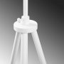 Stativ gulvlampe - Hvid/rd