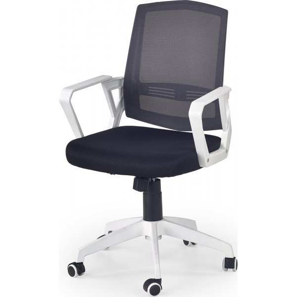 Ascot kontorstol - Sort/gr/hvid