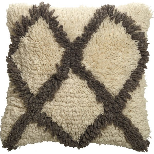 Ellora pudebetrk 50 x 50 cm - Natur/Brun