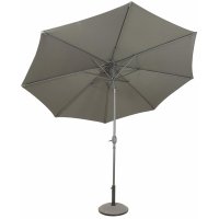 Cali parasol Ø300 cm - Grå