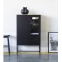 Edge highboard - Sort hjtrykslaminat (HPL)