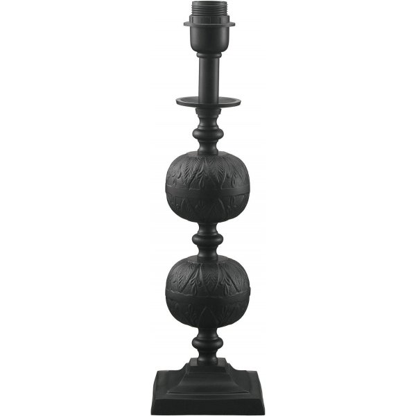 Flory lampefod - Sort - 45 cm