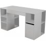Diamant skrivebord 145,3x59,6 cm - Hvid