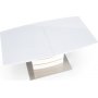 Mervin udtrkkeligt spisebord 140-180 cm - Eg / Hvid hjglans