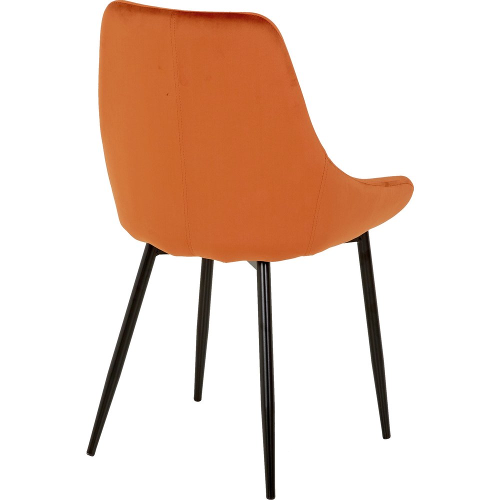 Theo stol - Orange fløjl - 1295 DKK -