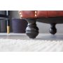 Chesterfield sofa 2-personers i brun PU