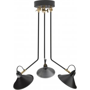 Melbourne loftlampe - Sort - 80 cm