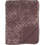 Cia sengetppe dobbelt 260 x 260 cm - Pink fljl