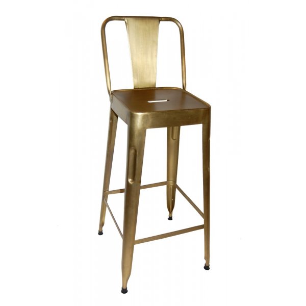Toxil barstol - Vintage messing