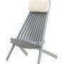 Asta loungestol - Mrkegr/Offwhite