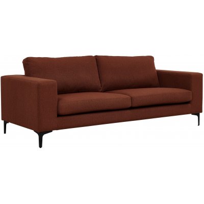Aspen 3-pers sofa - Rust rd chenille