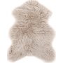 Katy fold 60 x 90 cm - Beige imiteret pels