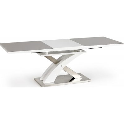 Bonita spisebord 160-220 cm - Hvid / gr