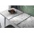 Anya spisebord 120 cm - Hvid marmor