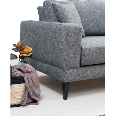 Nordic 3-personers sofa - Mrkegr