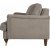 Howard Watford Deluxe 3 pers. sofa - lysebrun fljlsbukser