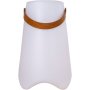 Bristol LED lampe - Hvid/brun