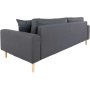Lido 3-personers sofa - Mrkegr