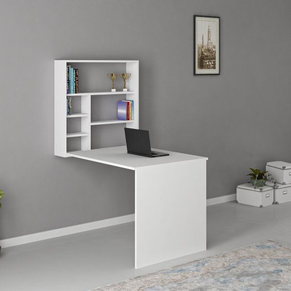 Sedir skrivebord 59x90 cm - Hvid