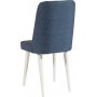 Vina 1048 spisegruppe - Hvid/mrkebl