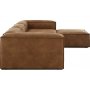 Frida divan sofa - Lysebrun