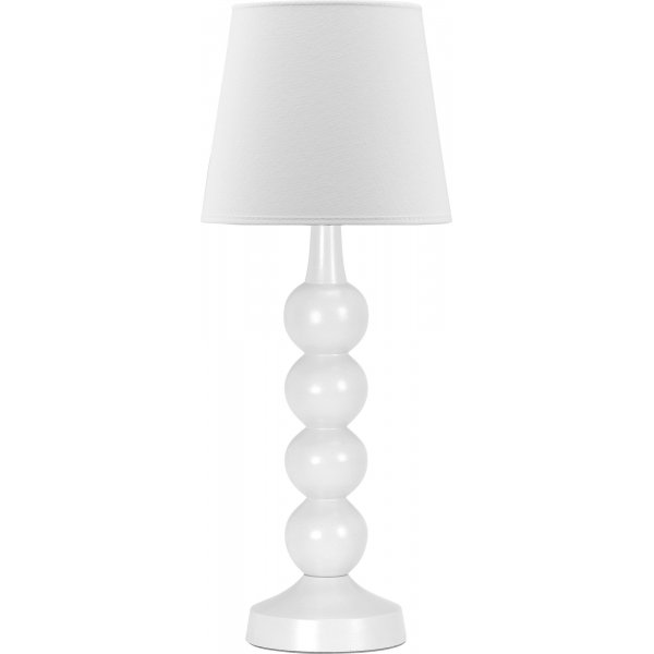 Kendall bordlampe - Hvid - 42 cm