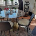 Kundebillede Madrid stol - Mørkebrun vintage