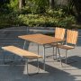 Mllan havebnk i teak 120 cm