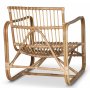 THE lounge-lnestol - Rattan naturfarve