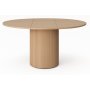 Nova spisebord kan forlnges 130-170 cm - Whitewash eg