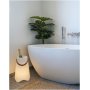 Bristol LED lampe - Hvid/brun