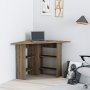 Hjrne hjrne skrivebord 80x80 cm - Valnd