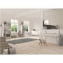 Softline smal reol med 4 rum - Hvid
