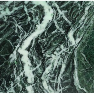 Bordplade 75x75 cm - grn marmor
