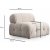 Petite 3-personers sofa - Creme