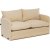 Saga 2-personers sovesofa XL - Creme