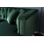 Dotto divan sofa med nitter - Grnt fljl + Pletfjerner til mbler