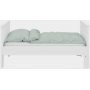 Alba voksebed 80x140/180/200 cm - Hvid