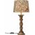 Lodge bordlampe - Rustik brun - 50 cm