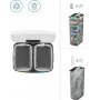 Jeff bin 40 l - Hvid