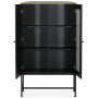 Edge highboard - Sort hjtrykslaminat (HPL)