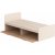 Newra enkeltseng 190 x 90 cm - Fyrretr/beige