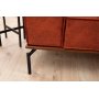 Siesta Capitone 3-personers sofa - Orange