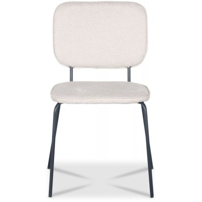 Lokrume stol - Beige stof/sort