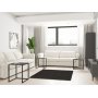 Tali bord 34/39/44 x 45 cm - Sort/antracit
