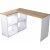 Haylie hjrne skrivebord 120x50 cm - Eg/hvid
