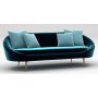 Matilda 3-personers sofa - Petroleumsbl